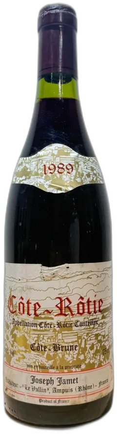 image du vin Domaine Jamet Côte Rôtie Cote Brune