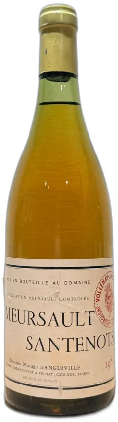 illustration du vin Domaine Marquis d’Angerville Meursault Santenots
