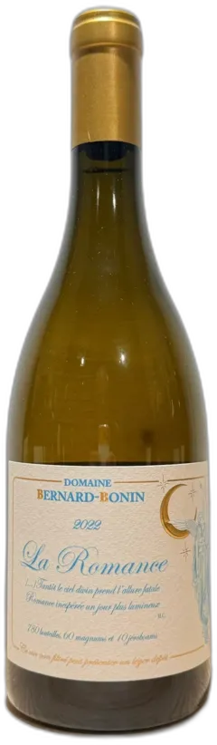 vue du vin Domaine Bernard-Bonin Puligny-Montrachet la Romance 2022