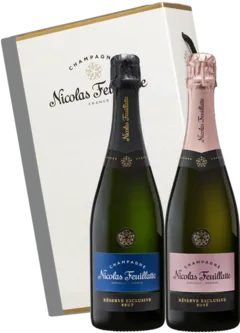 photo du vin 2 Bottle Box Set Exclusive Reserve Brut &