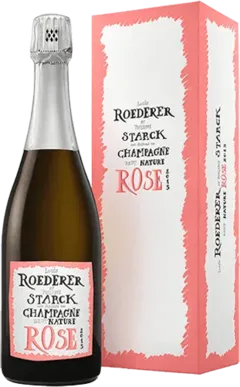 illustration du vin Brut Nature Rosé Vintage Cuvée Philippe Starck