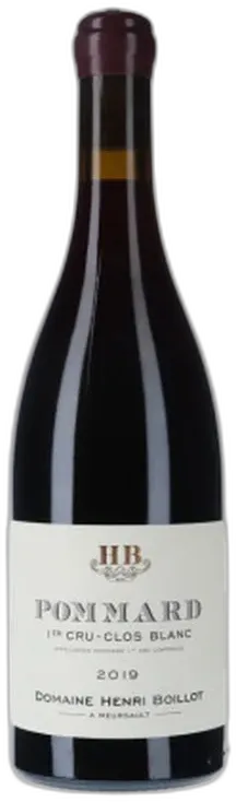 photo du vin Boillot Henri Pommard Clos Blanc Rouge 2020