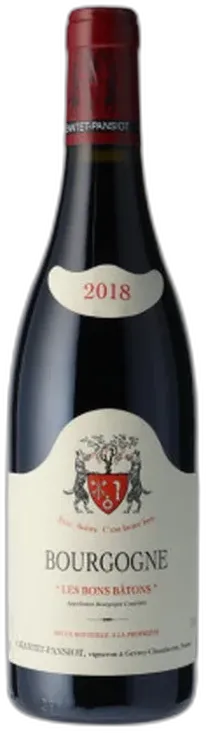 photo du vin Bourgogne Pinot Noir les Bons Batons