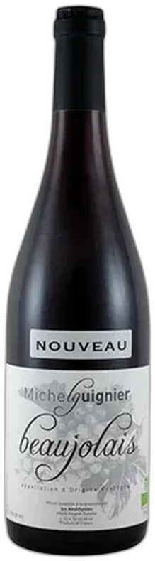 photo du vin Guignier Michel Beaujolais Nouveau Bio