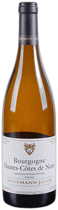 image du vin Hoffmann-Jayer Bourgogne Hautes Cotes de Nuits Blc Blanc 2018