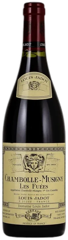 illustration du vin Jadot Louis Chambolle Musigny les Fuees Rouge 2021