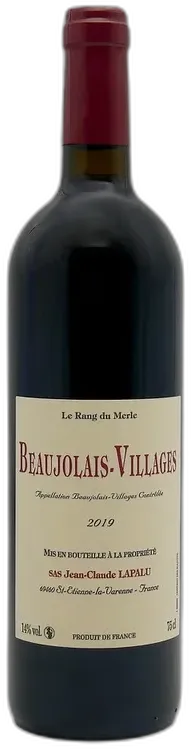 illustration du vin Lapalu Rang du Merle
