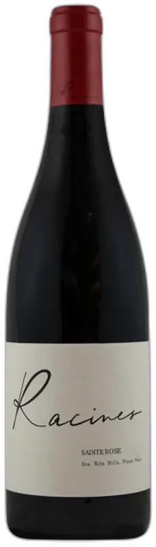 photo du vin Racines Santa Rita Hills Sainte Rose Pinot Noir