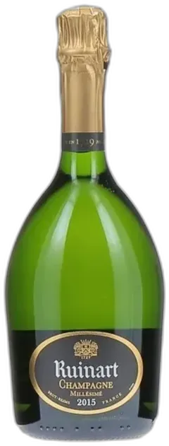 vue du vin R de Ruinart Millesime