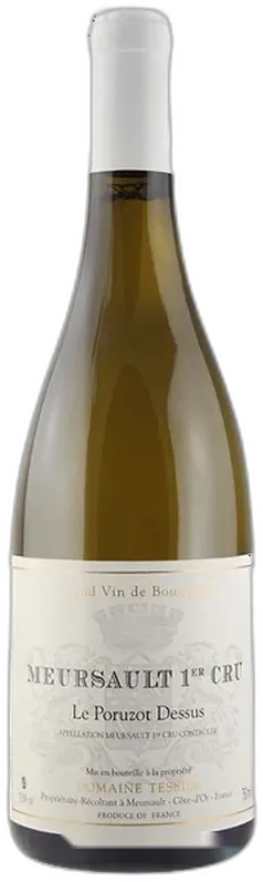 photo du vin Tessier Meursault Poruzot Dessus Blanc 2019
