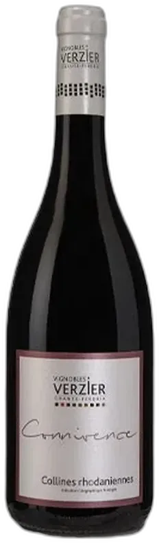 photo du vin Verzier Chante-Perdrix Igp Collines Rhodanniennes Syrah Connivence