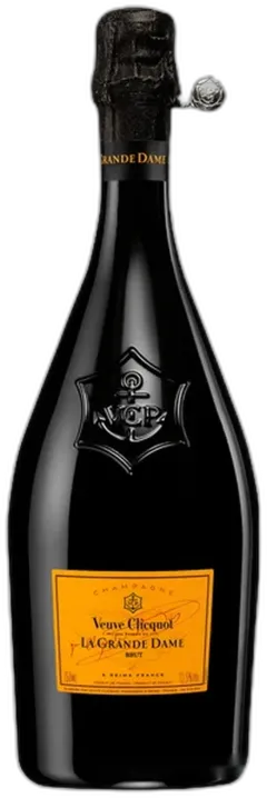 illustration du vin Veuve Clicquot la Grande Dame Yayoi Kusama