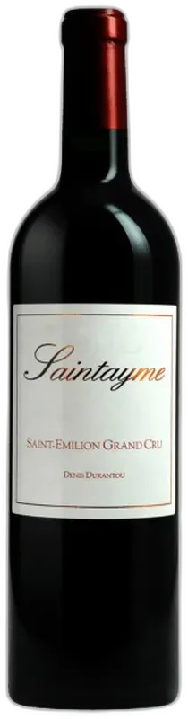 photo du vin Saintayme st Emilion Grand Cru