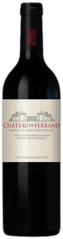 vue du vin de Ferrand Saint-Emilion Grand Cru