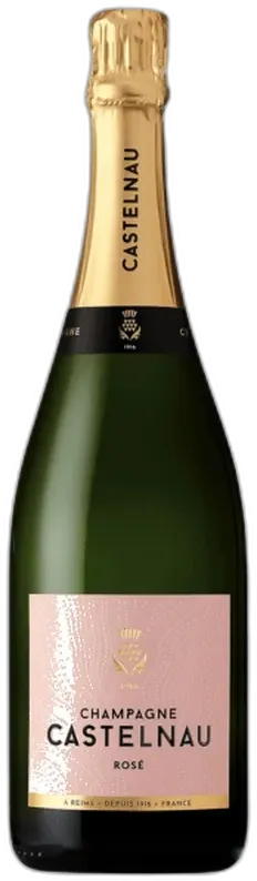 illustration du vin Castelnau Brut Rose Rose Rouge