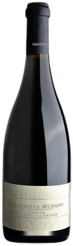 image du vin Amiot Servelle Chambolle Musigny Derriere la Grange Rouge 2020