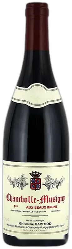 photo du vin Barthod Ghislaine Chambolle Musigny Aux Beaux Bruns Rouge 2018
