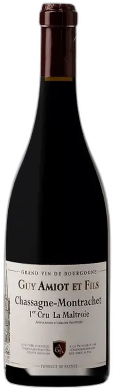 vue du vin Chassagne Montrachet Rge Maltroie