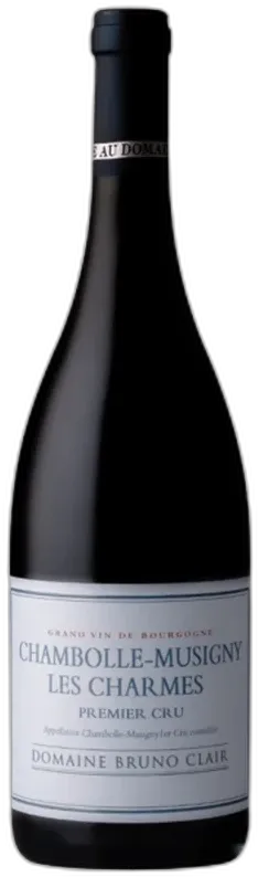 photo du vin Clair Bruno Chambolle Musigny les Charmes Rouge 2021