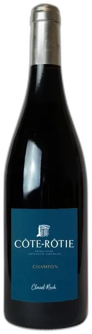 photo du vin Clusel Roch Cote Rotie Champon