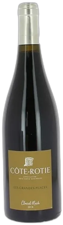 photo du vin Clusel Roch Cote Rotie les Grandes Places