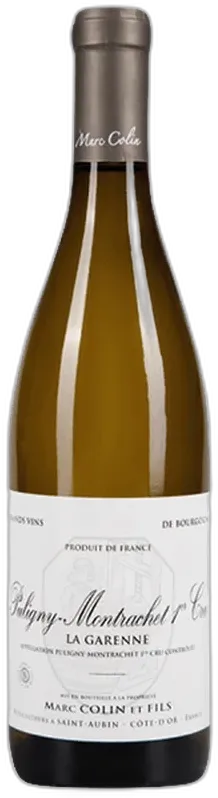 vue du vin Colin Marc Puligny Montrachet la Garenne Blanc 2012