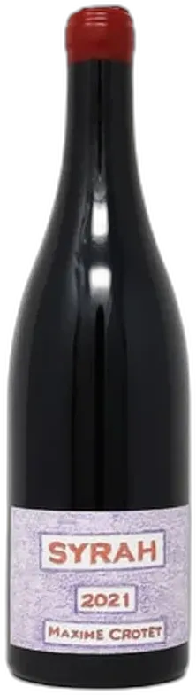illustration du vin Crotet Maxime Vin de France Syrah