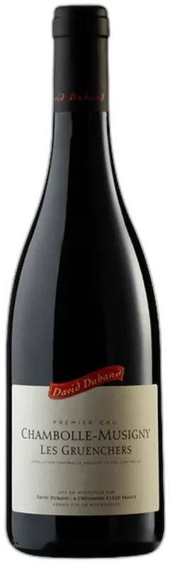 photo du vin Duband David Chambolle Musigny les Gruenchers Rouge 2017