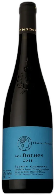 vue du vin Germain Thierry Saumur Champigny les Roches Rouge 2018