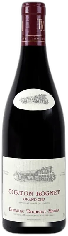 photo du vin Taupenot Merme Corton Rognet Rouge
