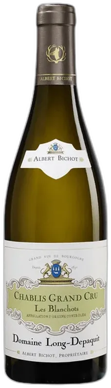 vue du vin Chablis Blanchots