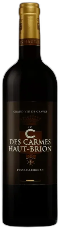 aperçu du vin c des Carmes Pessac Leognan Rouge Aoc Rouge 2021