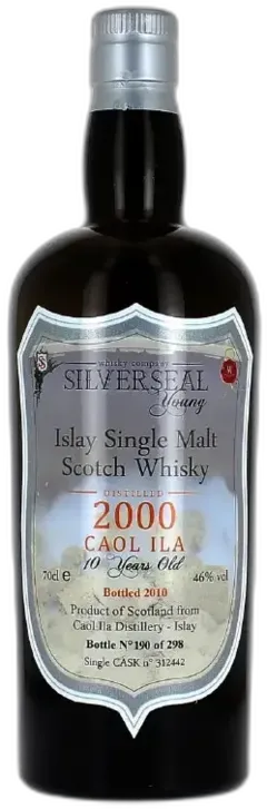 illustration du vin Caol Ila Silver Seal 10 Ans