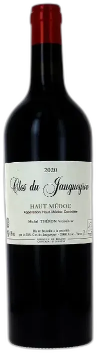 photo du vin Clos du Jaugueyron Haut-Médoc 2020