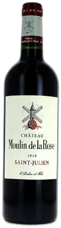 illustration du vin Château Moulin de la Rose Saint-Julien 2018
