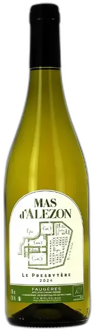 photo du vin Mas d’Alezon le Presbytère Blanc 2024