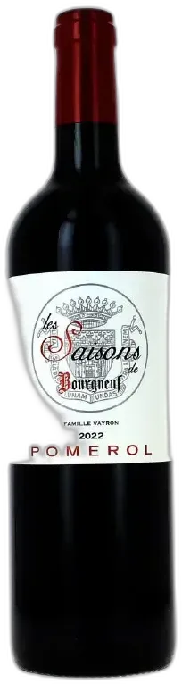 photos du vin les Saisons de Bourgneuf Pomerol 2022