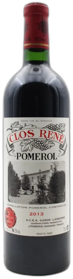 illustration du vin Clos René 2013