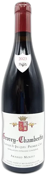 image du vin Gevrey Chambertin Premier Cru Domaine Arnaud Mortet Lavaux Saint Jacques 2023