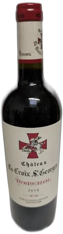 photo du vin Château la Croix st George Aop Pomerol