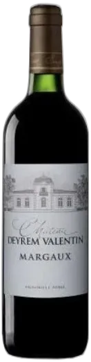 vue du vin ch. Deyrem Valentin Aop Margaux Magnum