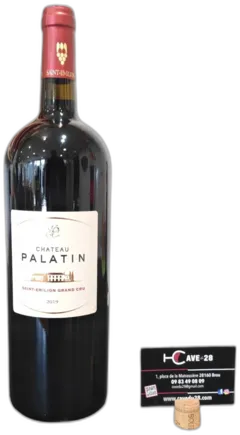 photos du vin Saint Emilion Grand Cru Magnum Château Palatin