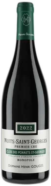 photo du vin Clos des Porrets st Georges Cuvée Hors d’Âge