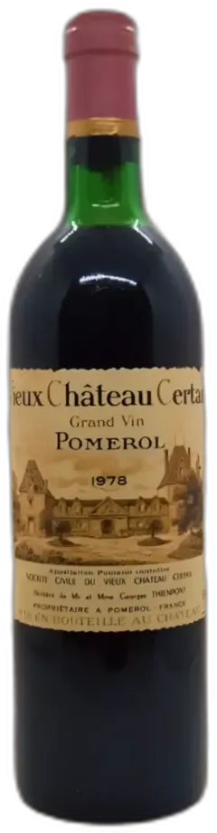 aperçu du vin Vieux Château Certan
