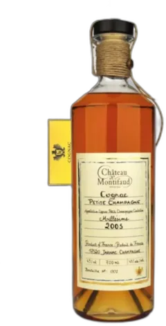 photo du vin Château de Montifaud Millésime 2005 Petite Champagne