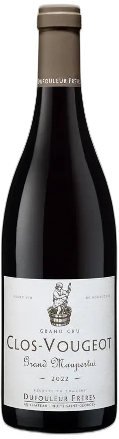 image du vin Clos Vougeot Grand Cru le Grand Maupertui, Rouge, 2022