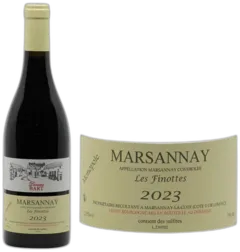 photo du vin Marsannay "les Finottes"