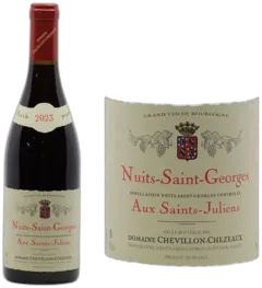 photo du vin Nuits-Saint-Georges Aux Saints-Juliens