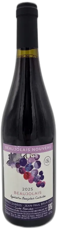 image du vin Beaujolais Nouveau Première