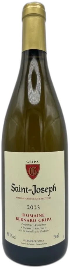 vue du vin Domaine Gripa Saint-Joseph Vallée du Rhône France